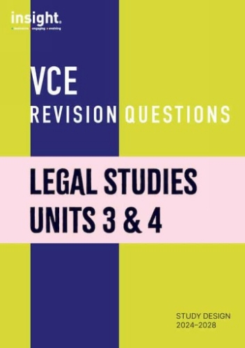 VCE Revision Questions: Legal Studies Units 3 & 4